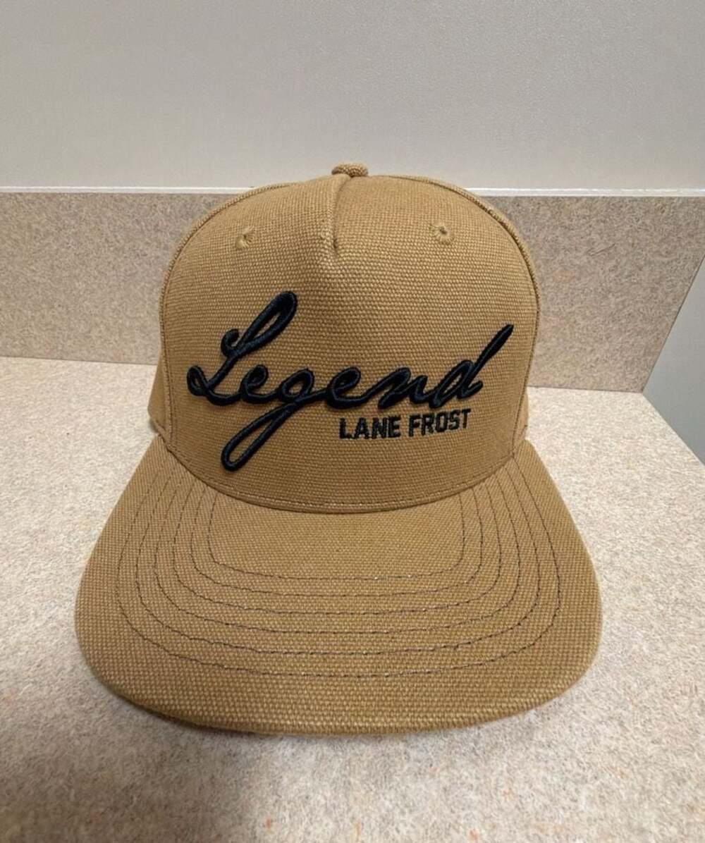 Lane Frost Brand 'Legend' Tan Snapback Hat